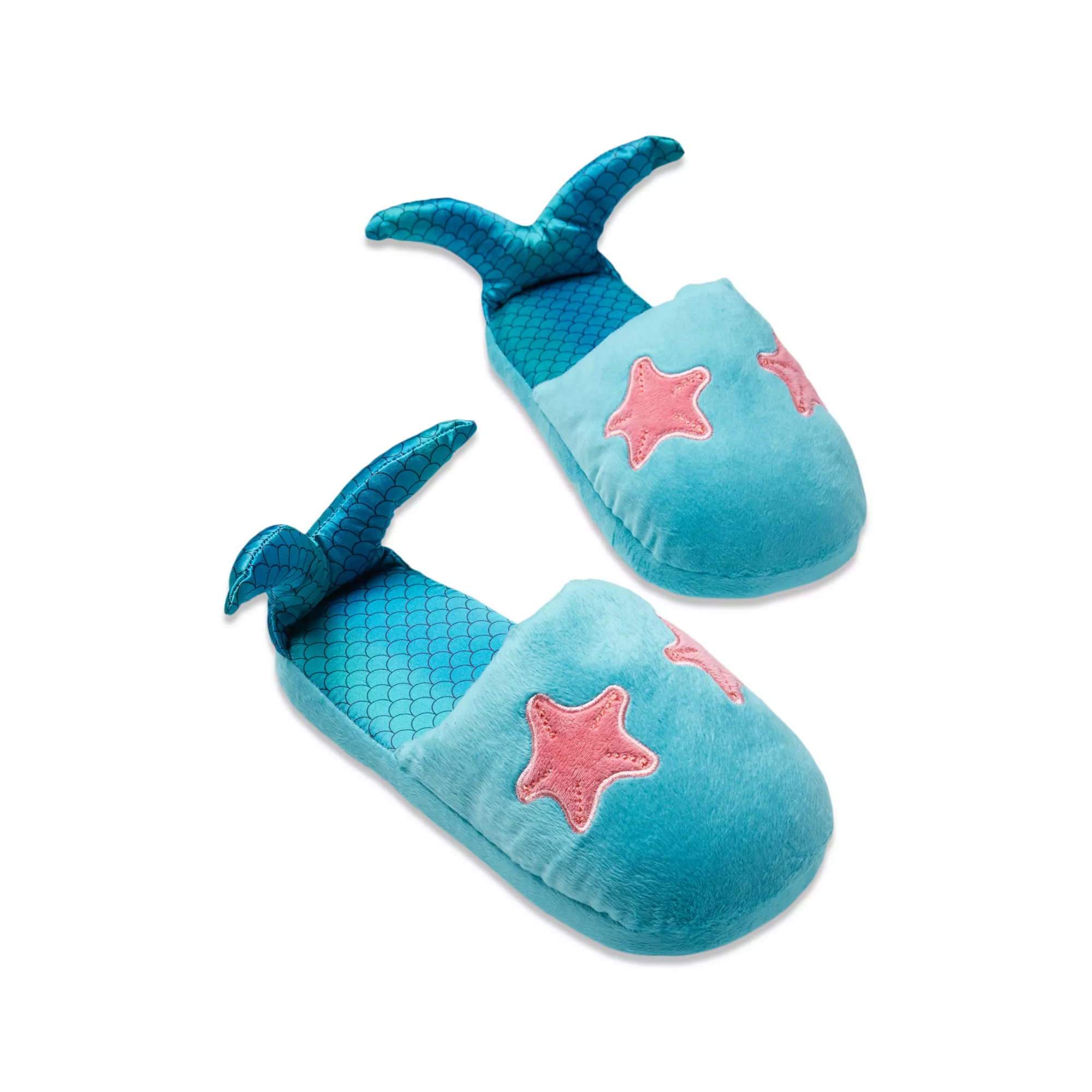 3D Tail Mermaid Slippers at Spencer's