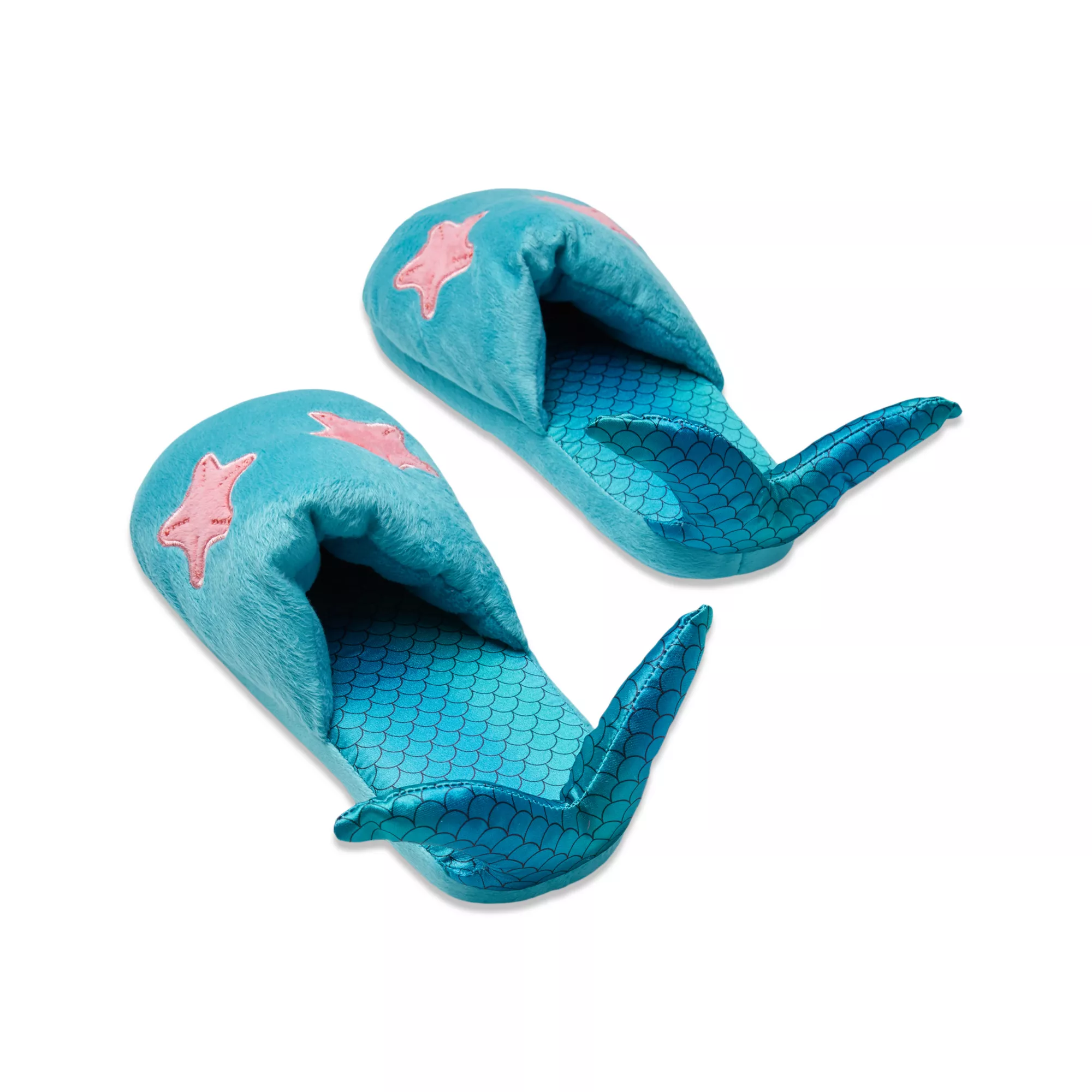 3D Tail Mermaid Slippers at Spencer's