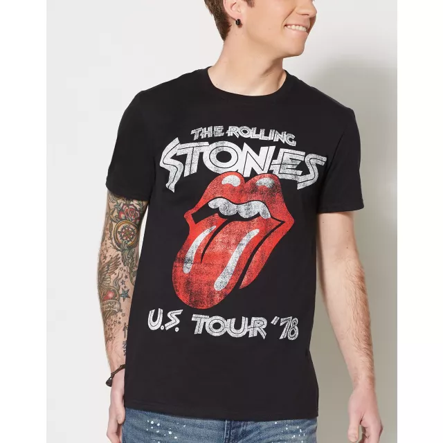 U.S. Tour '78 The Rolling Stones T Shirt at Spencer's