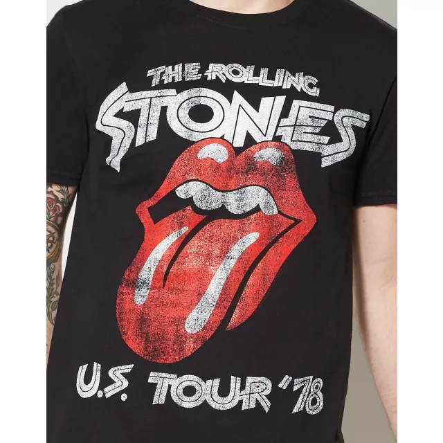 U.S. Tour '78 The Rolling Stones T Shirt at Spencer's