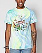 Tie Dye Rick and Morty T Shirt