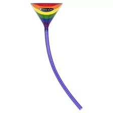 Rainbow Pride Beer Bong at Spencer's