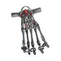 Red Gem Skeleton Finger Armor at Spencer's