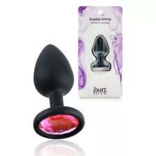 Booty Bling Jeweled Silicone Butt Plug 3 Inch - Hott Love at Spencer's