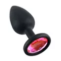 Booty Bling Jeweled Silicone Butt Plug 3 Inch - Hott Love at Spencer's