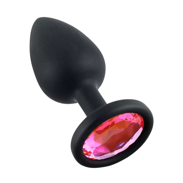 Booty Bling Jeweled Silicone Butt Plug 3 Inch - Hott Love at Spencer's