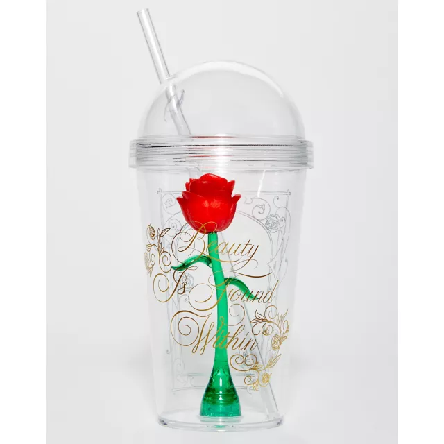 Rose Beauty and the Beast Cup at Spencer's