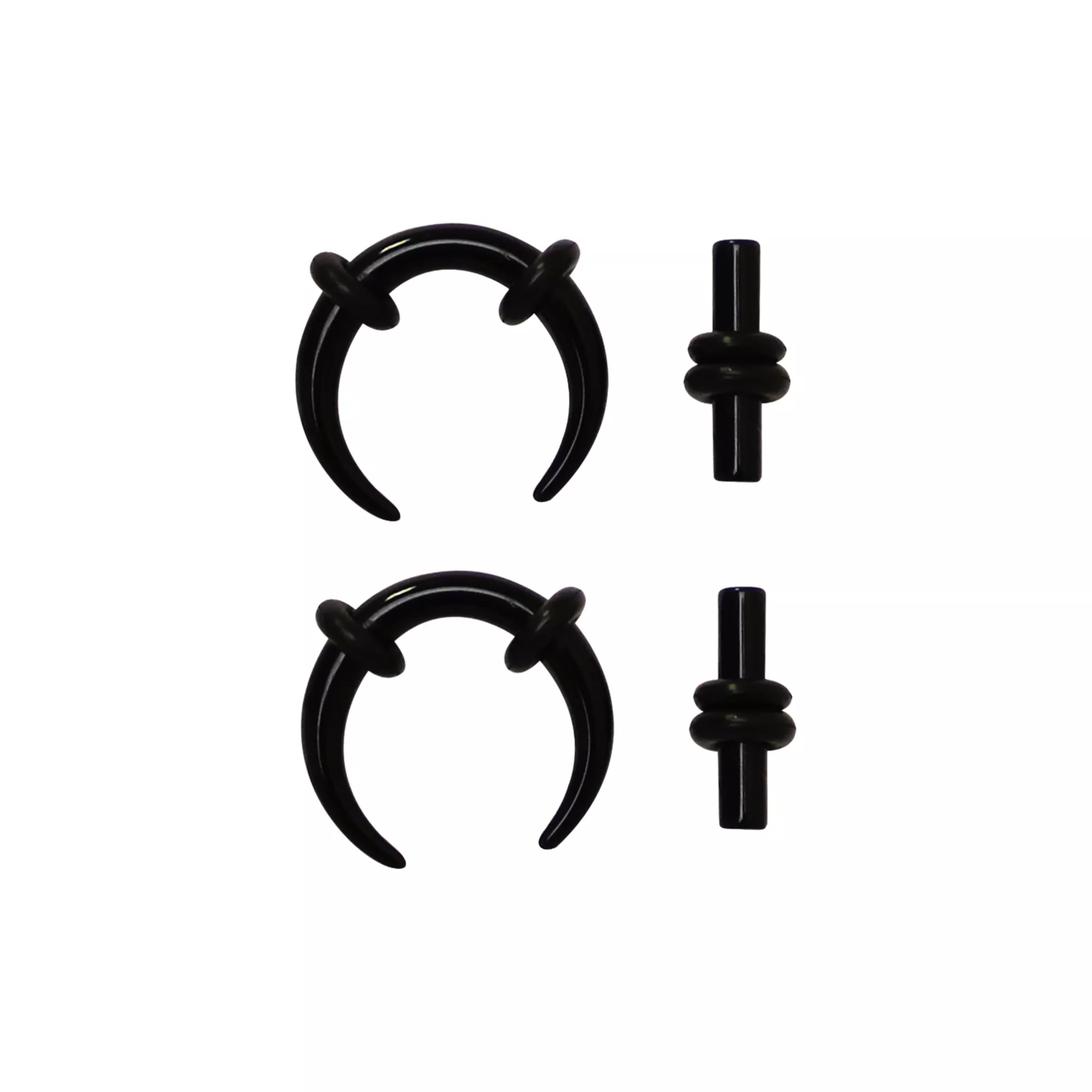Black Pincher and Plug Set at Spencer's