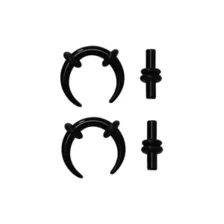 Black Pincher and Plug Set at Spencer's