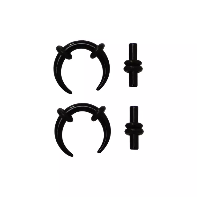 Black Pincher and Plug Set at Spencer's