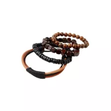 Multi-Pack Beaded Bracelets - 4 Pack at Spencer's