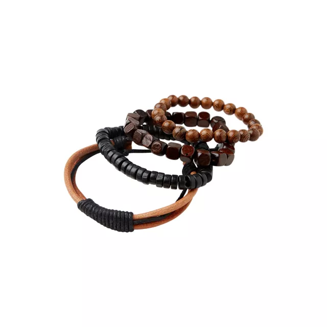 Multi-Pack Beaded Bracelets - 4 Pack at Spencer's