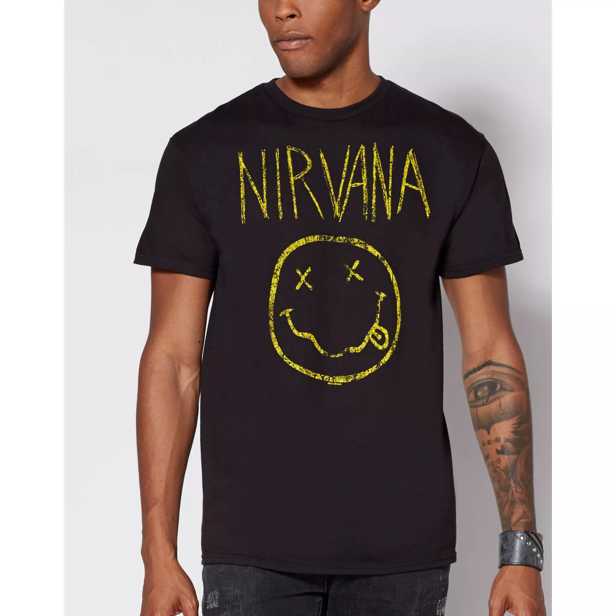 Chalk Smile Nirvana T Shirt at Spencer's