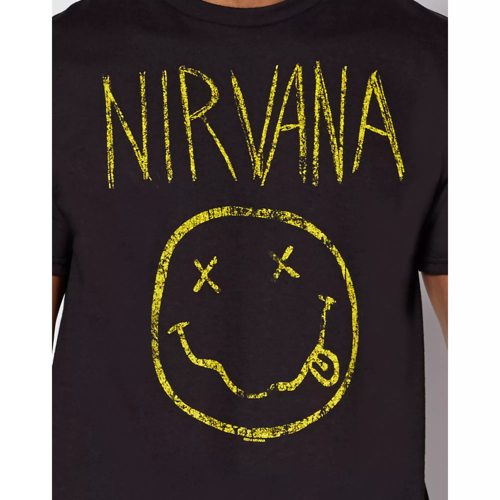 Chalk Smile Nirvana T Shirt at Spencer's