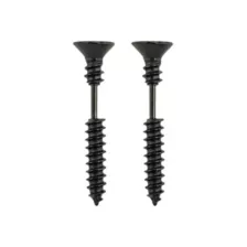 Black Screw Fake Taper Earrings - 16 Gauge at Spencer's