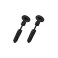 Black Screw Fake Taper Earrings - 16 Gauge at Spencer's