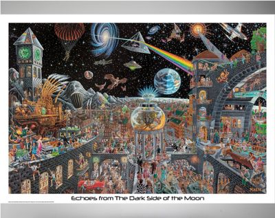 Dark Side Of The Moon Pink Floyd Poster - Spencer's