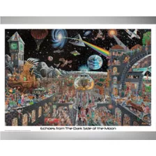 Dark Side Of The Moon Pink Floyd Poster at Spencer's