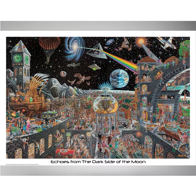 Dark Side Of The Moon Pink Floyd Poster at Spencer's