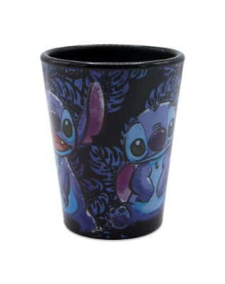 Stitch Glass Can, Coffee Cup, Lilo and Stitch 