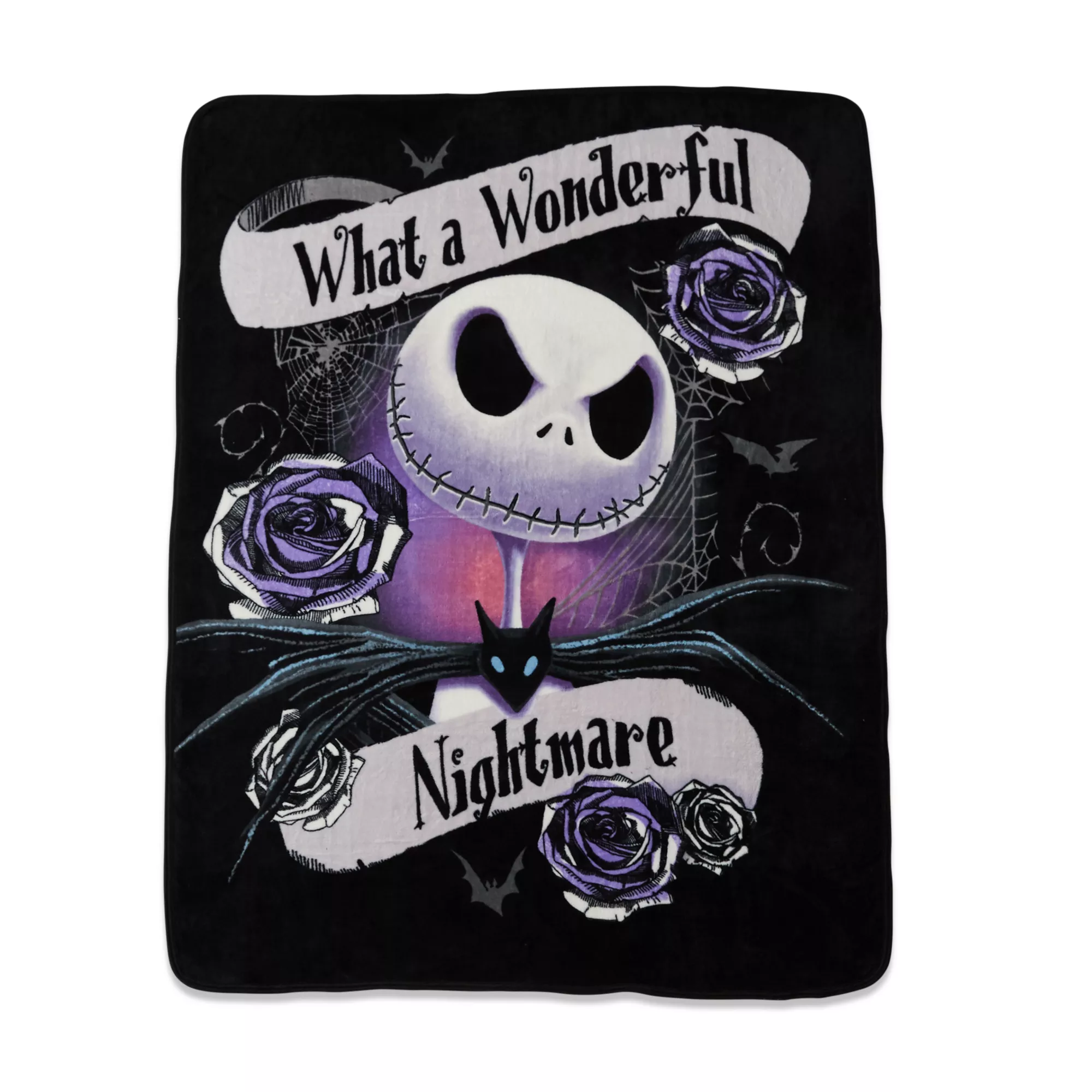 Wonderful Nightmare Fleece Blanket - The Nightmare Before Christmas at Spencer's