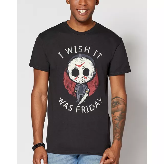 I Wish It Was Friday Jason Voorhees T Shirt - Friday the 13th at Spencer's