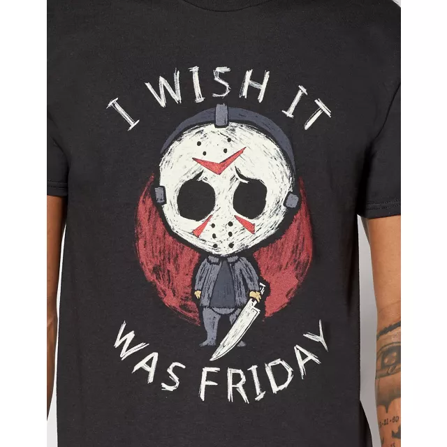 I Wish It Was Friday Jason Voorhees T Shirt - Friday the 13th at Spencer's