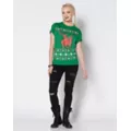 Humping Reindeer Ugly Christmas T Shirt at Spencer's