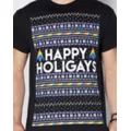 Happy Holigays Ugly Christmas T Shirt at Spencer's