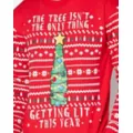 Light-Up Getting Lit Tree Ugly Christmas Sweater at Spirit Halloween