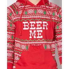 Beer Me Ugly Christmas Hoodie at Spencer's