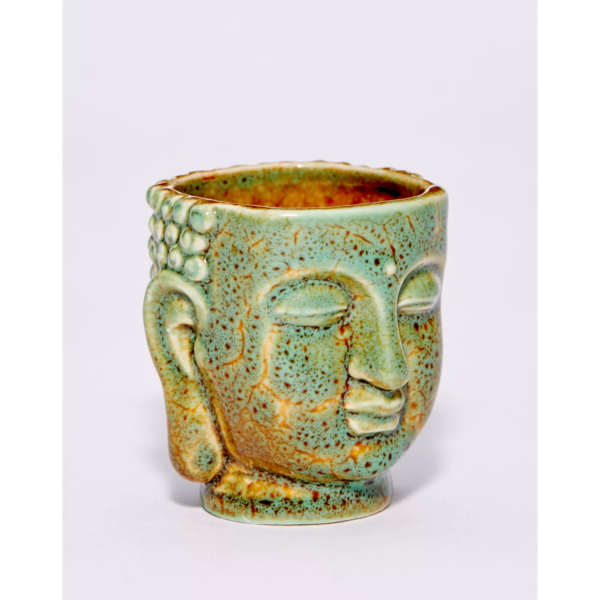 Antique Green Buddha Shot Glass - 2 oz. at Spencer's