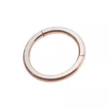 Rose Goldplated Seamless Ring - 16 Gauge at Spencer's