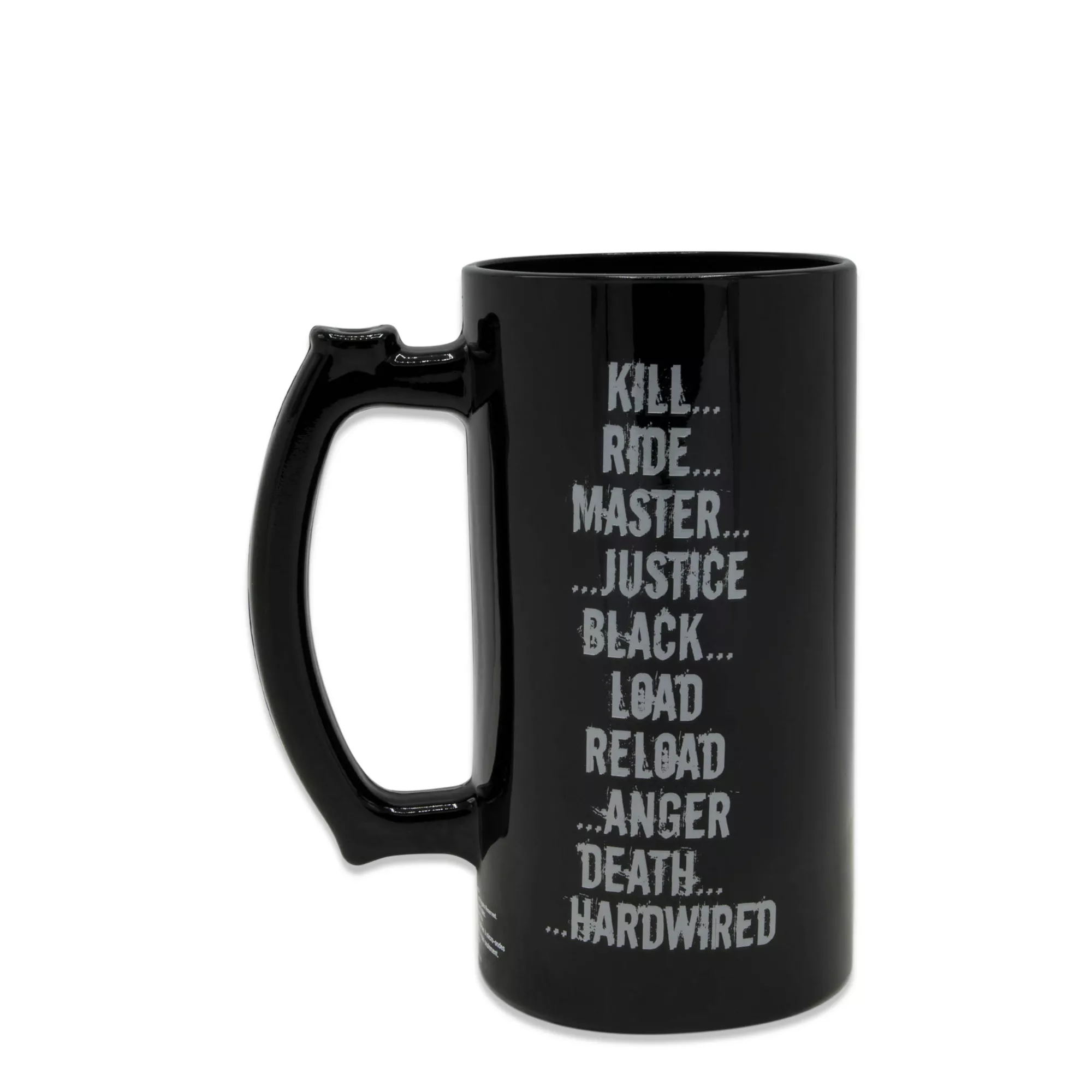Metallica Beer Mug 25 oz. - The Master Collection at Spencer's