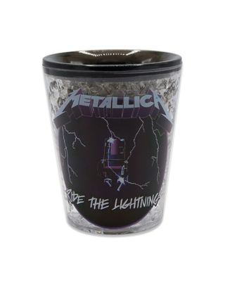 Metallica Ride the Lightning frozen shot glass