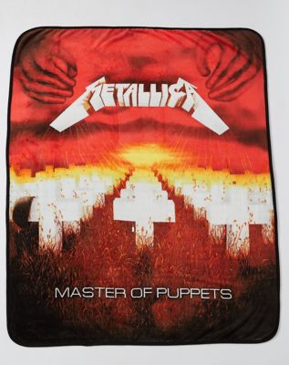 Metallica 2025 fleece blanket