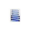 Blue and White Marble Ear Taper Kit - 6 Pair at Spencer's