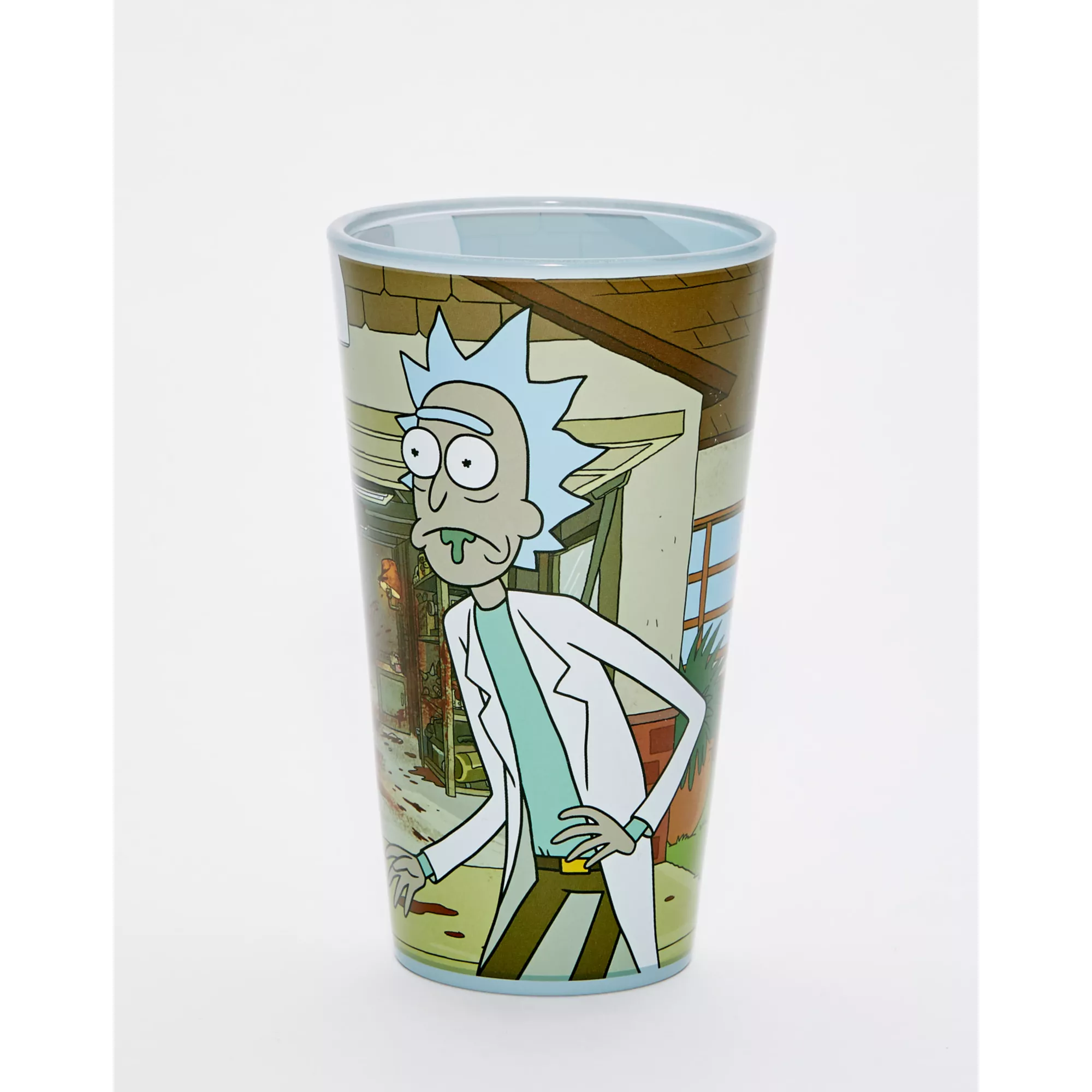 Rick and Morty Pint Glasses 16 oz. - 4 Pack at Spencer's