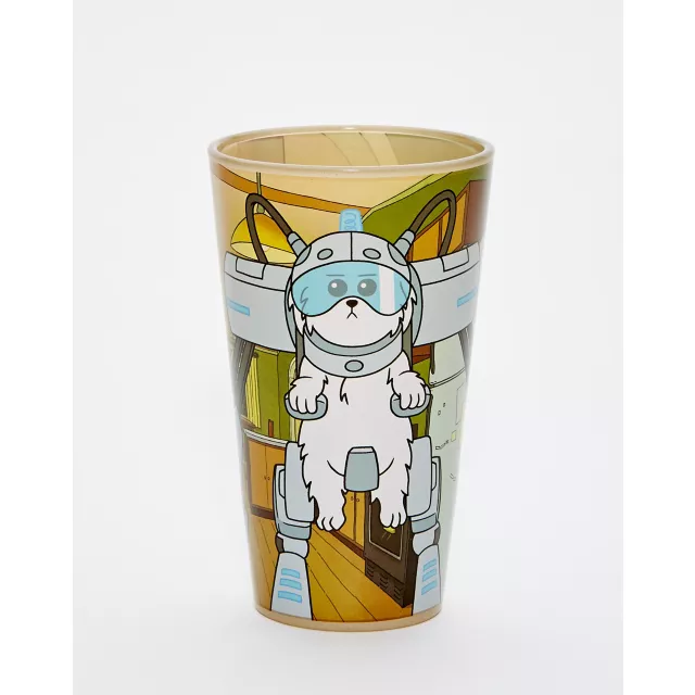 Rick and Morty Pint Glasses 16 oz. - 4 Pack at Spencer's
