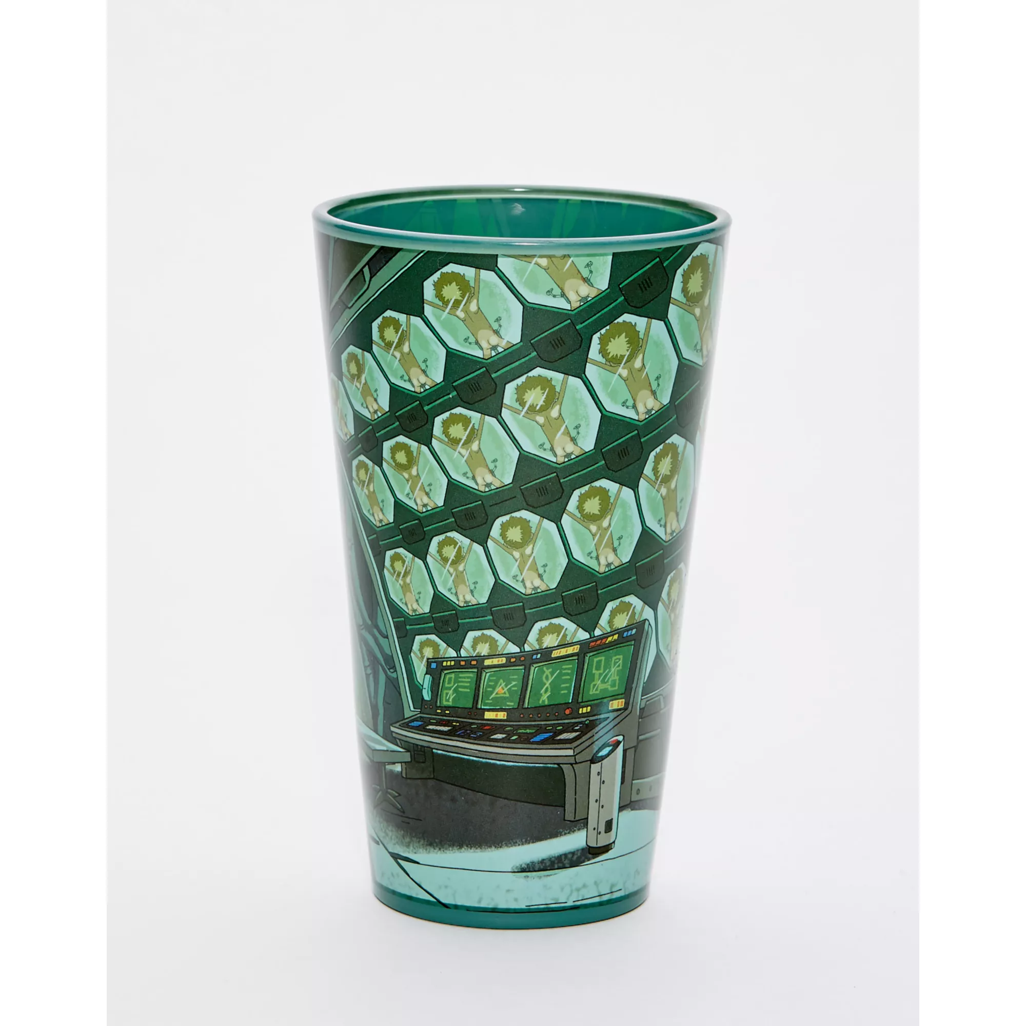 Rick and Morty Pint Glasses 16 oz. - 4 Pack at Spencer's