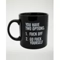 Fuck List Coffee Mug - 22 oz. at Spencer's