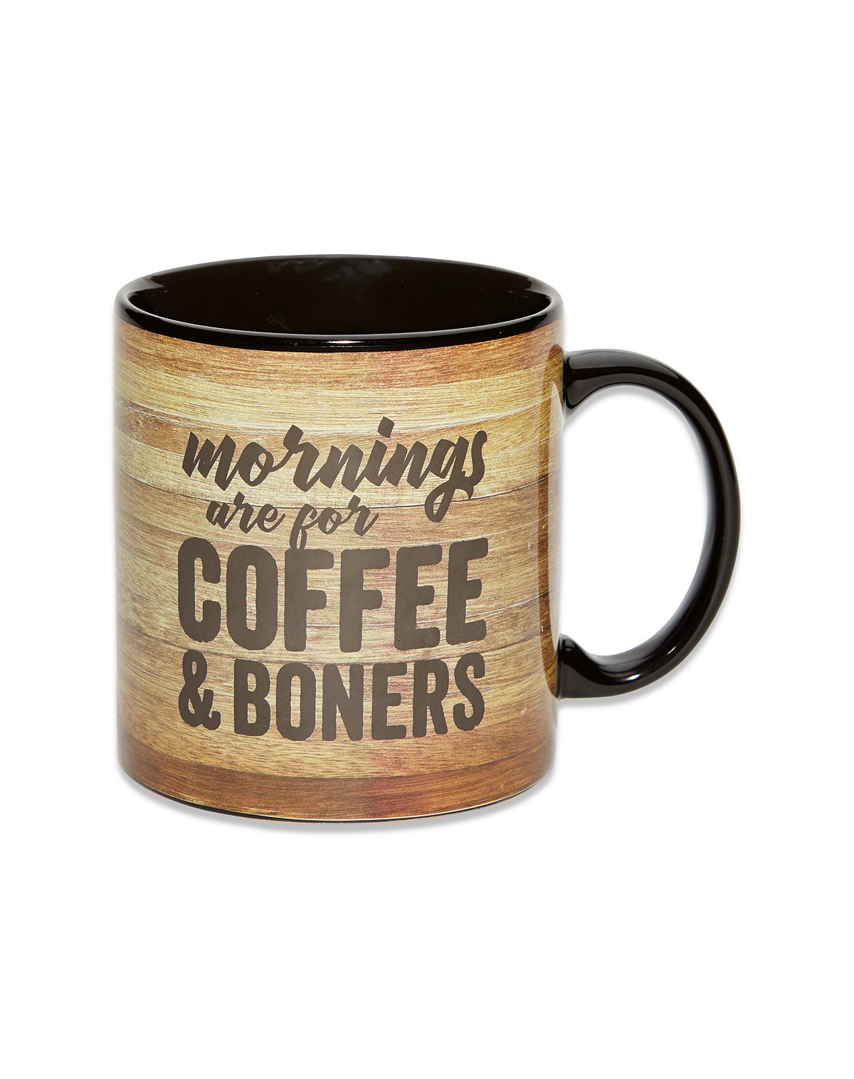 morning wood coffee mug