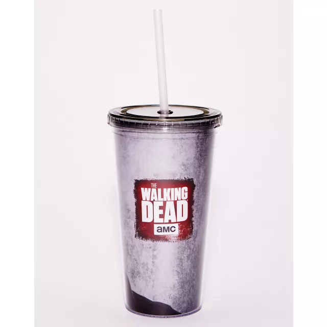 Rick Cup With Straw 20 oz. - The Walking Dead at Spencer's
