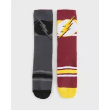 Zoom Flash Reversible Crew Socks at Spencer's