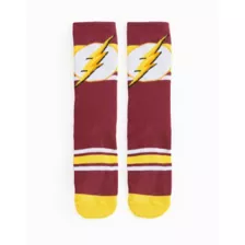Zoom Flash Reversible Crew Socks at Spencer's