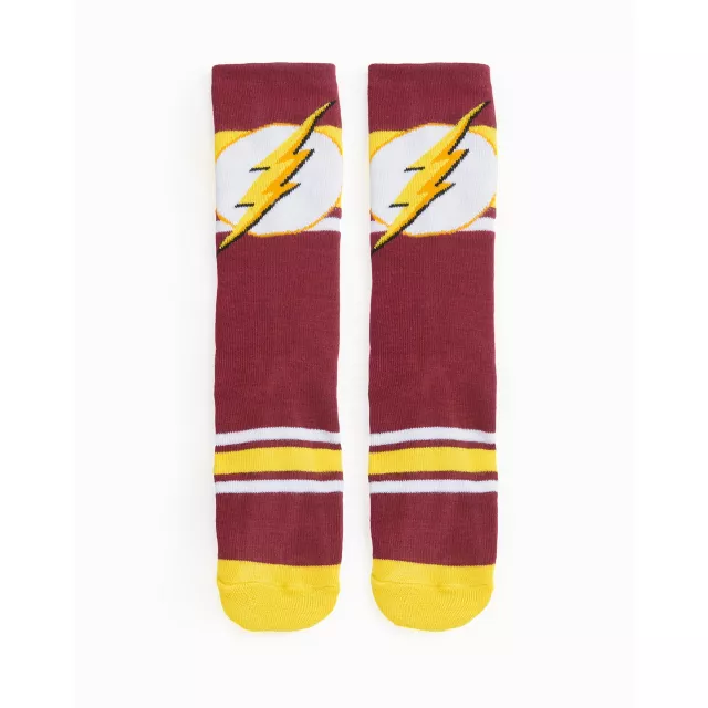Zoom Flash Reversible Crew Socks at Spencer's