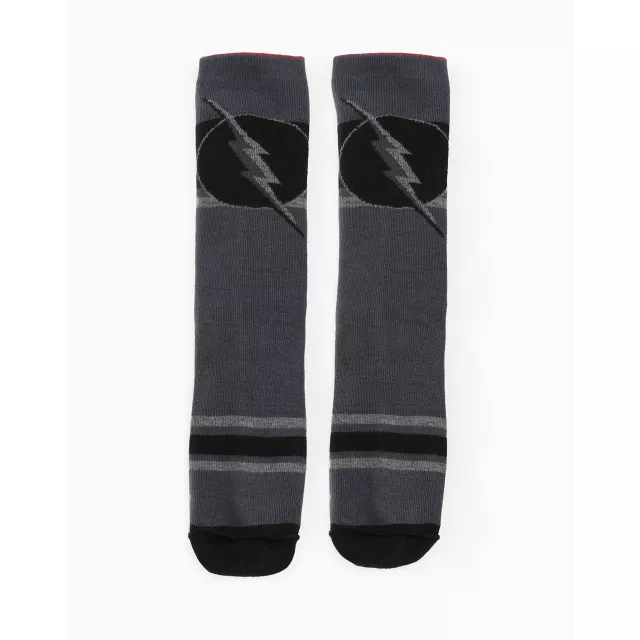Zoom Flash Reversible Crew Socks at Spencer's