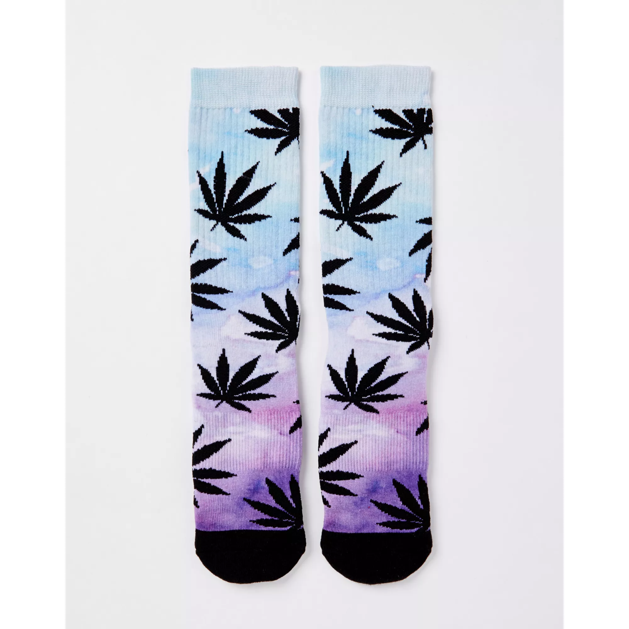 Ombre Leaf Knee High Socks at Spencer's