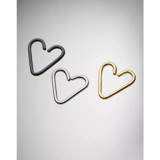 Heart Seamless Rings - 18 Gauge at Spencer's