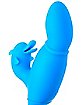 Curves Ahead 10 Function Rechargeable Dolphin G-Spot Vibrator 7 Inch - Hott Love